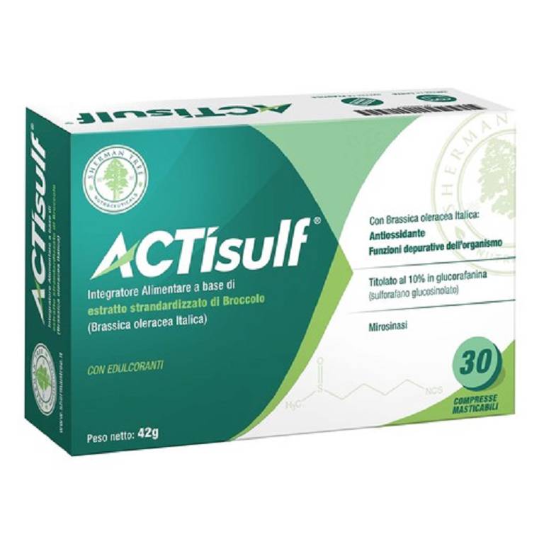 ACTISULF 600MG 30CPR MASTIC