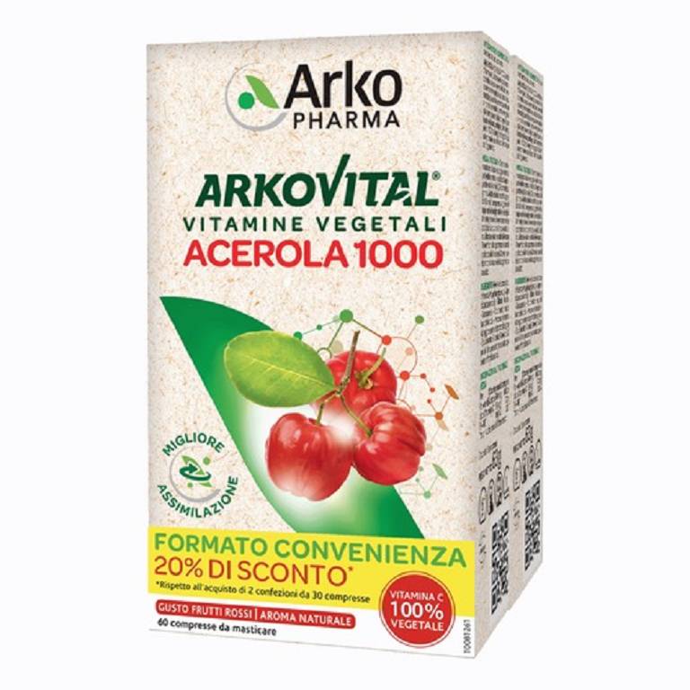 ARKOVITAL ACEROLA 1000 FA60CPR