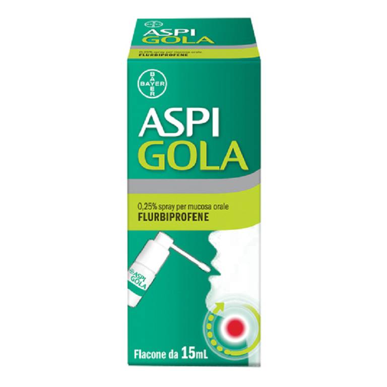 ASPI GOLA*OS SPRAY 15ML 0,25%