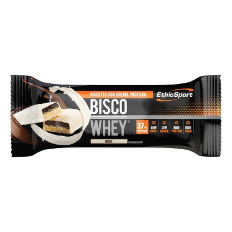 BISCO WHEY WHITE BARR PROT 40G