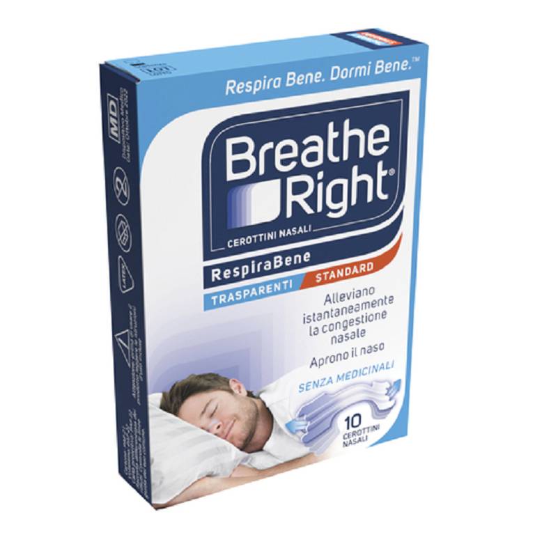 BREATH RIGHT TRASPARENTI 10PZ