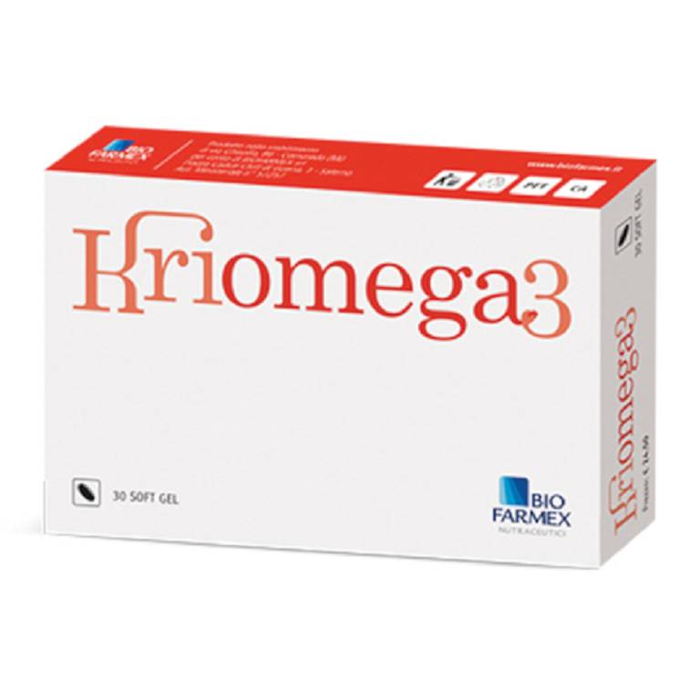 KRIOMEGA 3 30CPS SOFTGEL