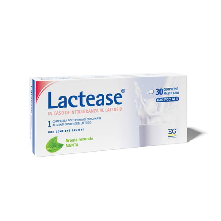 LACTEASE 4500 FCC MENTA 30CPR