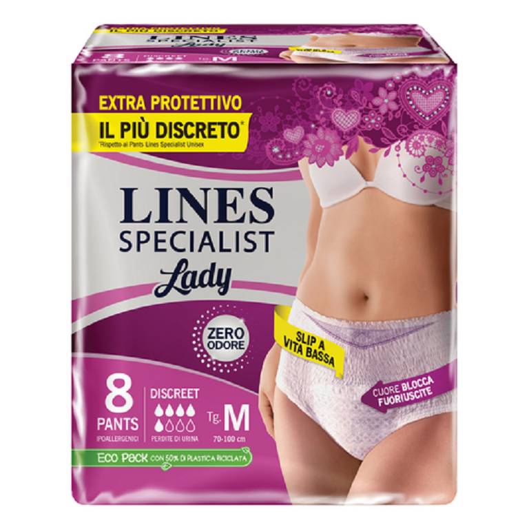 LINES SPEC PANTS DISCREET M 8P