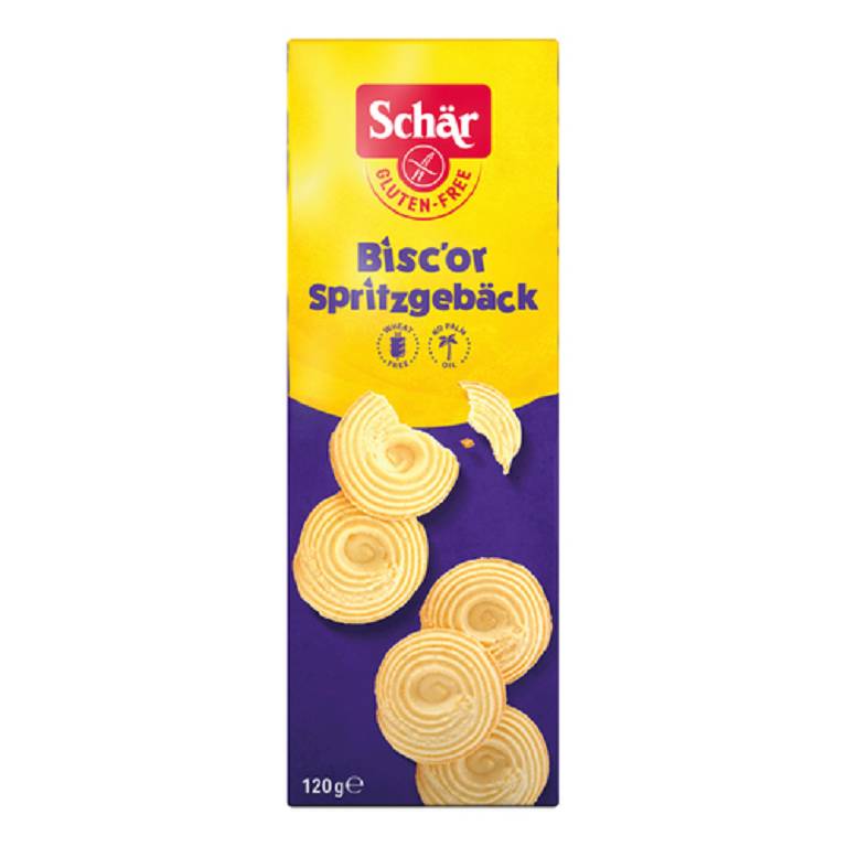 SCHAR BISCOTTI BISC'OR 120G